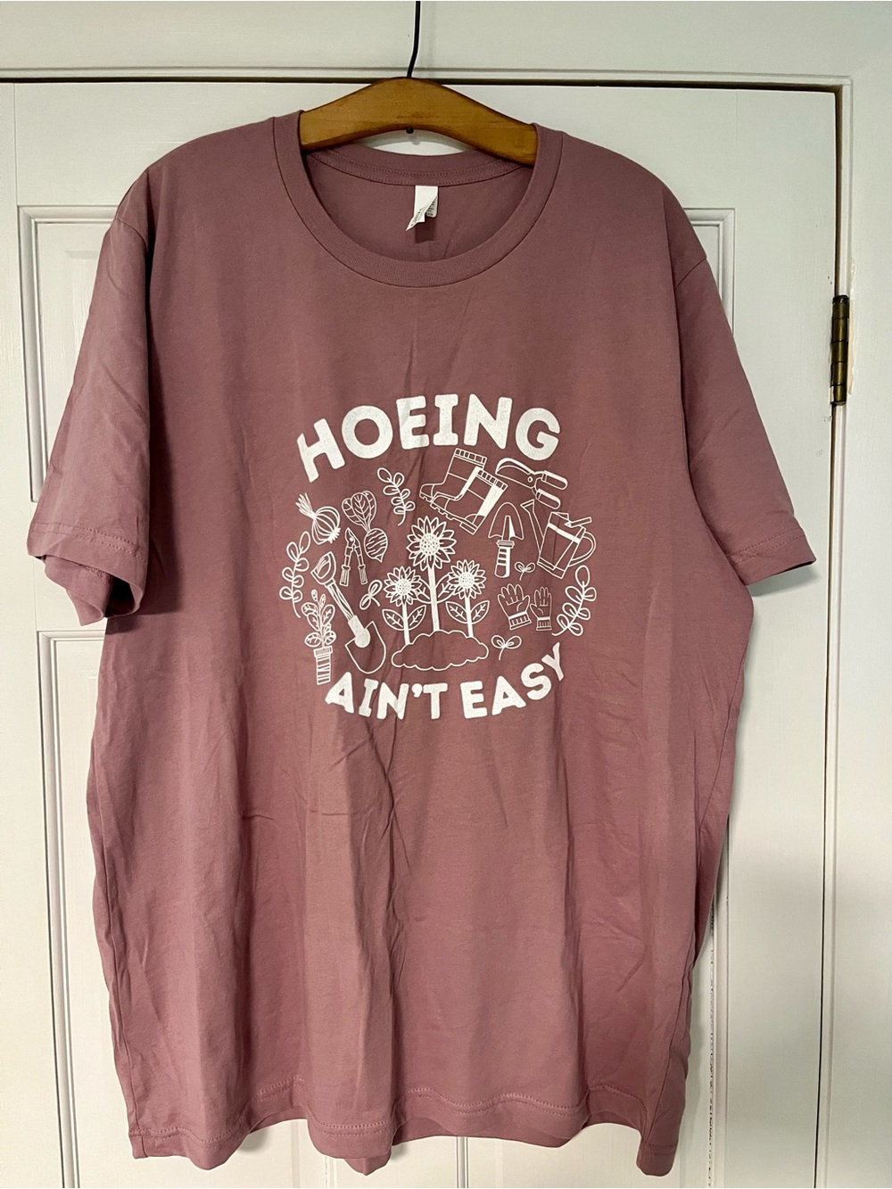Bella Canvas Mauve Pink Short Sleeve Graphic Tee